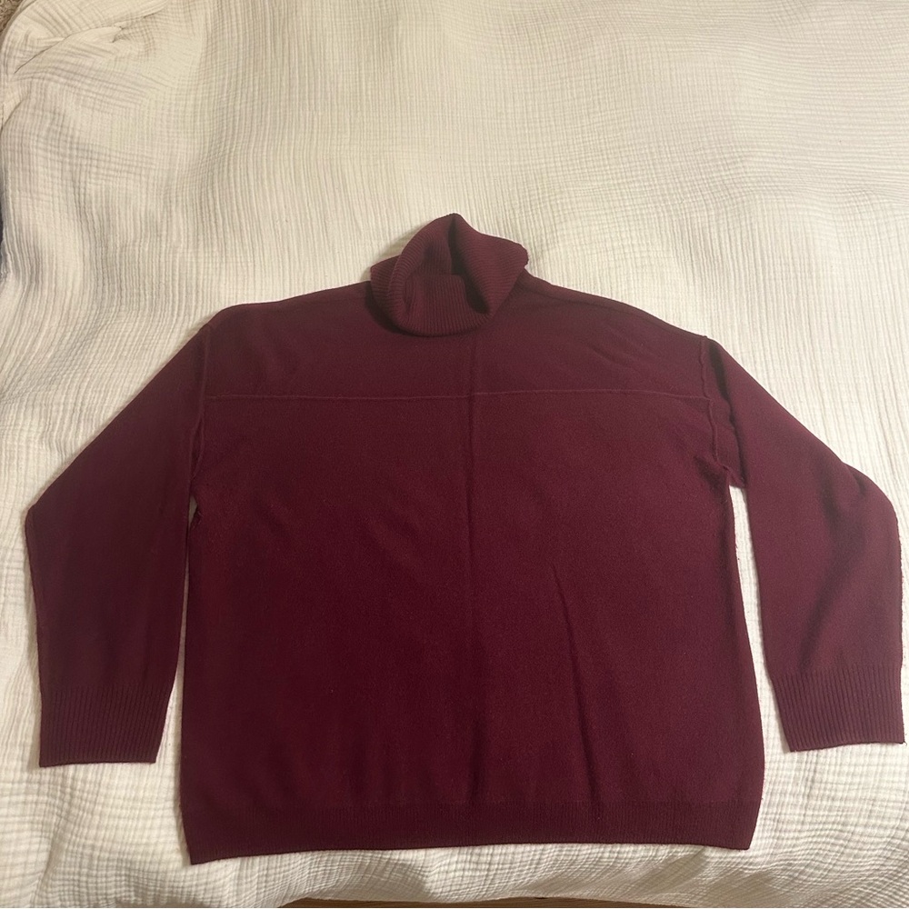 Free People Addie Cashmere Turtleneck Sweater - Picture 6 of 6
